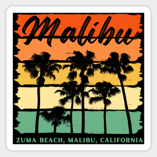 Malibu Zuma Beach Vibes! Magnet